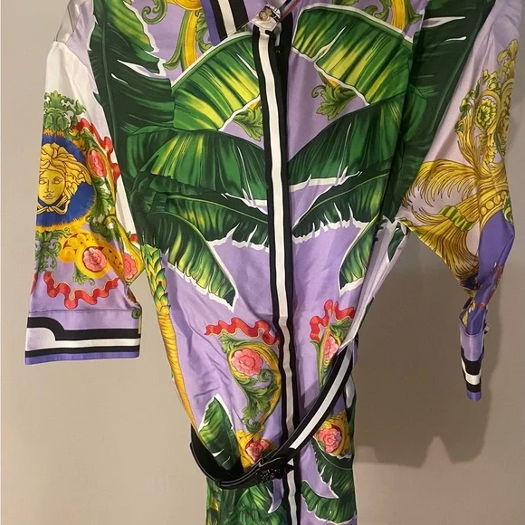 Versace Dress size 44 (8) Abito Donna Tessuto - Picture 11 of 15